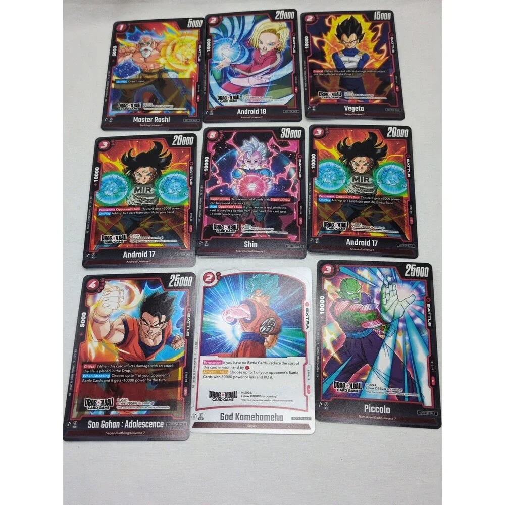 (51) Dragon Ball Super Trial Deck Cards